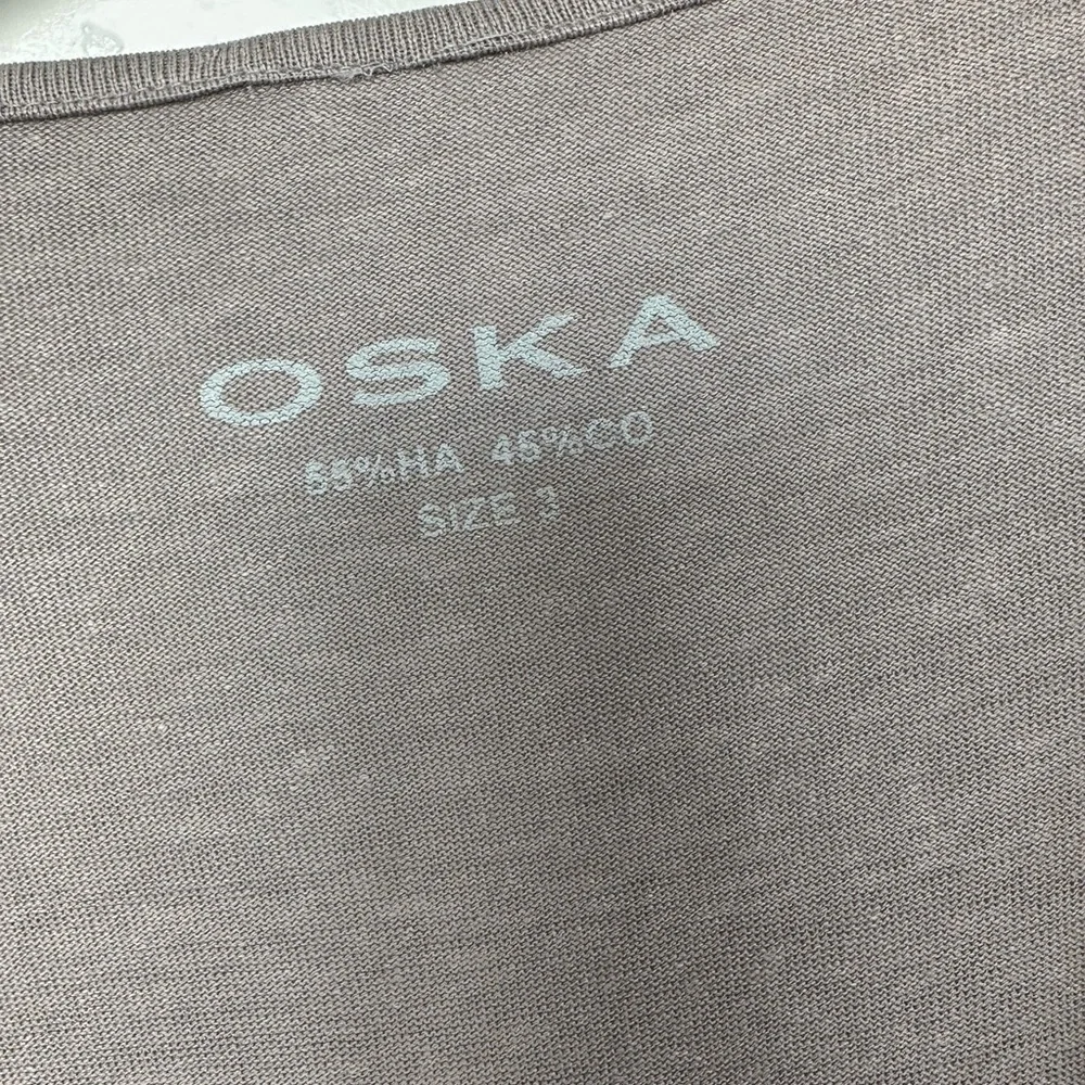 OSKA Hemp and Cotton Blend Midaxi Dress - Picture 3 of 7